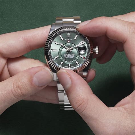 regolazione rolex sky dweller|rolex sky dweller position 0.